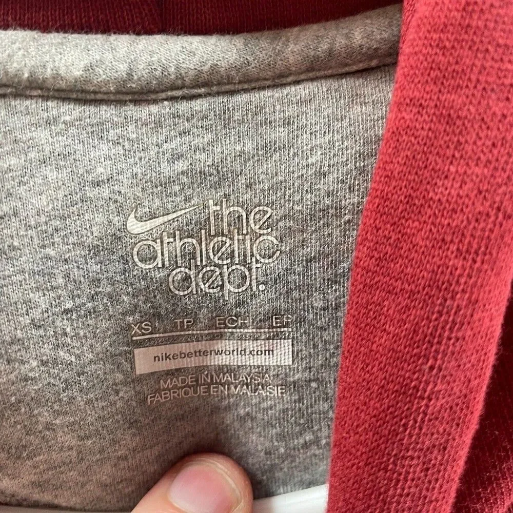 Nike Sweatshirt Womens Extra Small Long Hoodie The‎ Athletic Dept Swoosh Logo